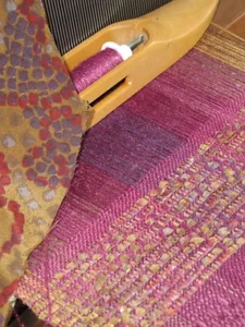 Woven Kimono on loom