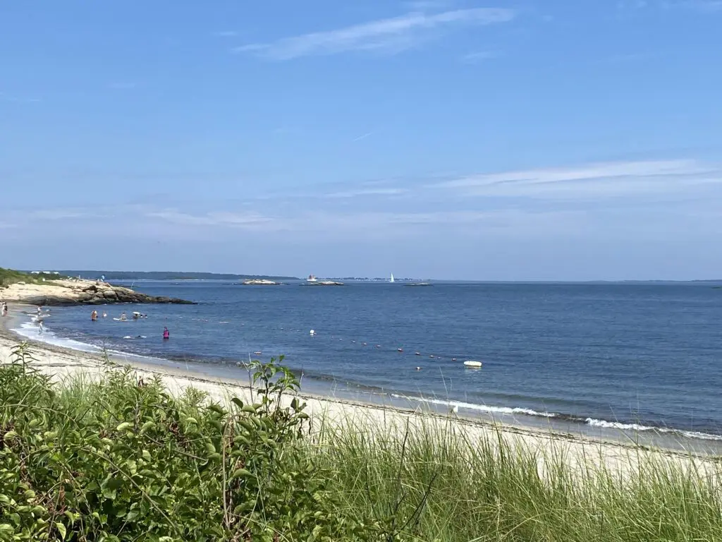 Beautiful day at Harkness Beach!